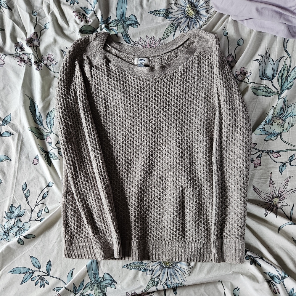 Woman's Beige XL Sweater